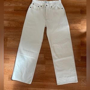 Abercrombie high rise loose jean